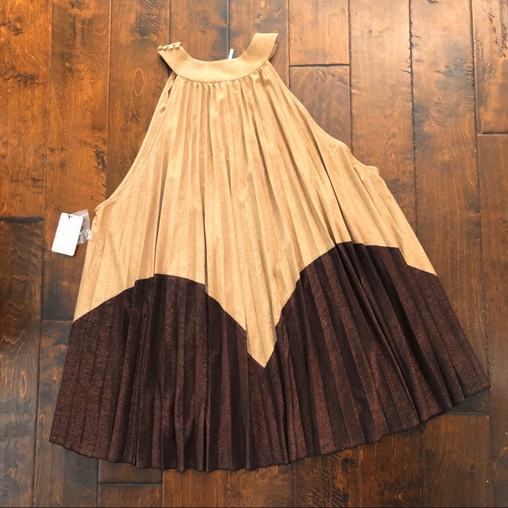 FREE PEOPLE Jewel Neckline Mini Dress - Picture 4 of 8